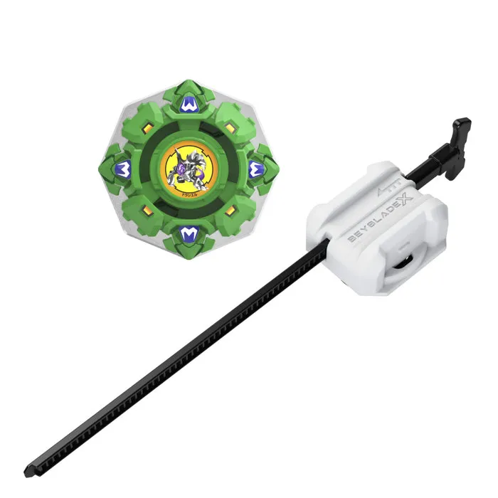Beyblade X Pack X-Over Project Draciel Shield 7-60D, Toupie de Défense Takara Tomy pour Compétition, pour Enfants de 8 Ans et Plus