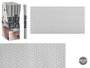 Kinvara Tapis Antidérapant 45x100 cm Gris (Set de 24)