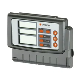 Gardena Programmateur 6030 Classic - Programmateur d'arrosage centralisé avec écran LCD pour intérieur, 230V, référence 1284.20