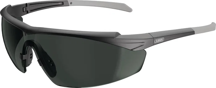 Abus OCUDO Lunettes de protection anti-buée verres teintés gris noir effet velours