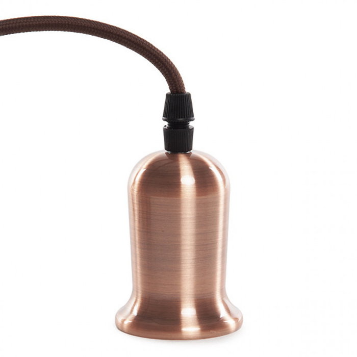Pendel E27 Câble 1000mm 0,75mm En Tissu- Rosette Pendel E27 Câble 1000mm 0,75mm En Tissu- Rosette