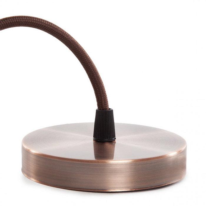 Pendel E27 Câble 1000mm 0,75mm En Tissu- Rosette Pendel E27 Câble 1000mm 0,75mm En Tissu- Rosette