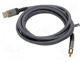 GOOBAY Câble DisplayPort 2.1 de 3m avec revêtement textile