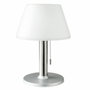 Galix Lampe de table solaire G2, 100 Lumens, Blanc et Gris