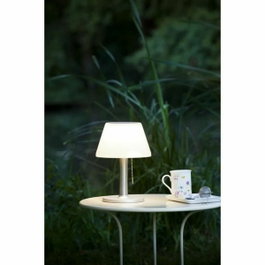 Galix Lampe de table solaire G2, 100 Lumens, Blanc et Gris