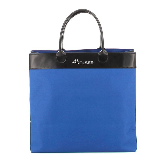 Rolser Sac de courses à main bleu