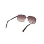 Guess Lunettes de Soleil Homme GU00071 08F 140mm - Géométrique Métallique Marron Dégradé