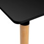 BigBuy Home Table Noir Naturel 120 x 80 x 75 cm