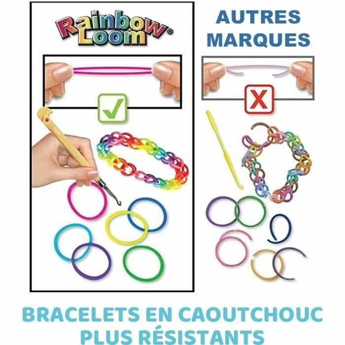 Bandai Rainbow Loom Original avec 600 élastiques