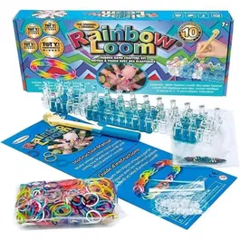 Rainbow Loom Kit Original par Bandai - Métier à tisser pour bracelets élastiques - 600 élastiques inclus - Ref: CD00001