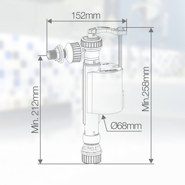 Gifont Flotteur compacte double universel