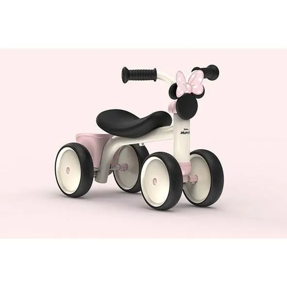 Smoby Porteur Rookie Minnie - Avec roues silencieuses et coffre à jouets - Pour enfant dès 12 mois - Développe la motricité Smoby Porteur Rookie Minnie - Avec roues silencieuses et coffre à jouets - Pour enfant dès 12 mois - Développe la motricité