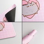 Pusheen - Tapis de souris Moments, 23.5x9.25 cm, surface textile imperméable à haute densité, base en caoutchouc antidérapante, bords renforcés