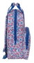 Safta Mochila infantil Nait Nait "Flores Coimbra Azul" 20x28x8 cm, sac à dos pour enfant à partir de 3 ans