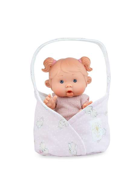 Marina & Pau Nenotin Baby poupée en sachet, corps et membres en vinyle, 21 cm, dès 3 ans – Espagnol Marina & Pau Nenotin Baby poupée en sachet, corps et membres en vinyle, 21 cm, dès 3 ans – Espagnol