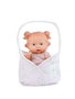 Marina & Pau Nenotin Baby poupée en sachet, corps et membres en vinyle, 21 cm, dès 3 ans – Espagnol