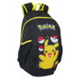 SAFTA - Sac à Dos Pokémon 42 cm, Compartiment Principal Grande Capacité, Poche Latérale pour Bouteille, Bretelles Ergonomiques et Dos Rembourré, Poignée de Transport