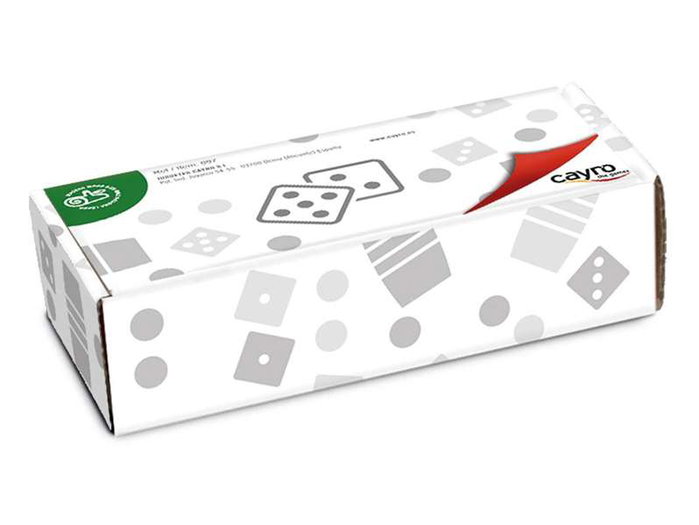 Cayro Parchis - Jeu de plateau en bois pour 4 joueurs - Version espagnole - Avec accessoires - Dimensions 33x33 cm