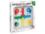 Cayro Parchis - Jeu de plateau en bois pour 4 joueurs - Version espagnole - Avec accessoires - Dimensions 33x33 cm