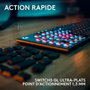Logitech G G915 X Clavier Gamer Sans Fil Switch Clicky Noir AZERTY