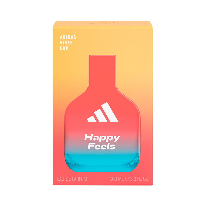 Adidas Vibes Woman Happy Feels Eau de Parfum pour Femme, 100 ml