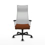 Piqueras y Crespo Chaise de Bureau Albacete Marron et Blanc