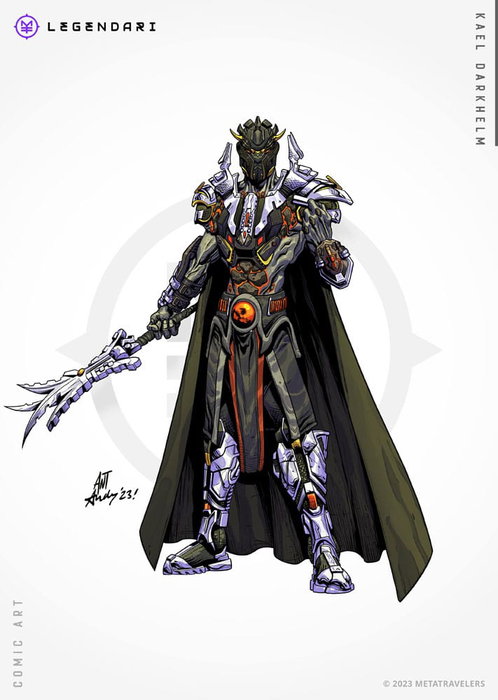 Legendari figurine 1/10 Kael Darkhelm 18 cm Legendari figurine 1/10 Kael Darkhelm 18 cm
