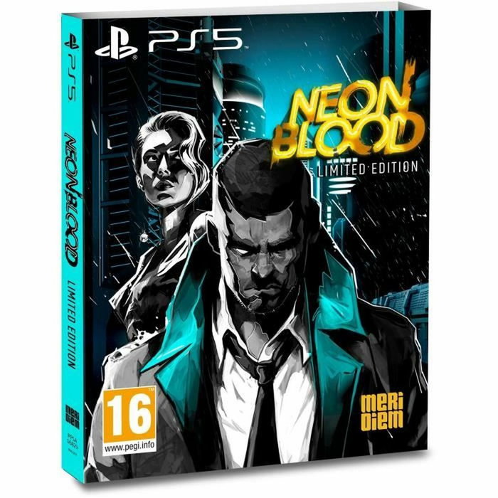 Microids Neon Blood Jeu PS5 Édition Limitée Microids Neon Blood Jeu PS5 Édition Limitée