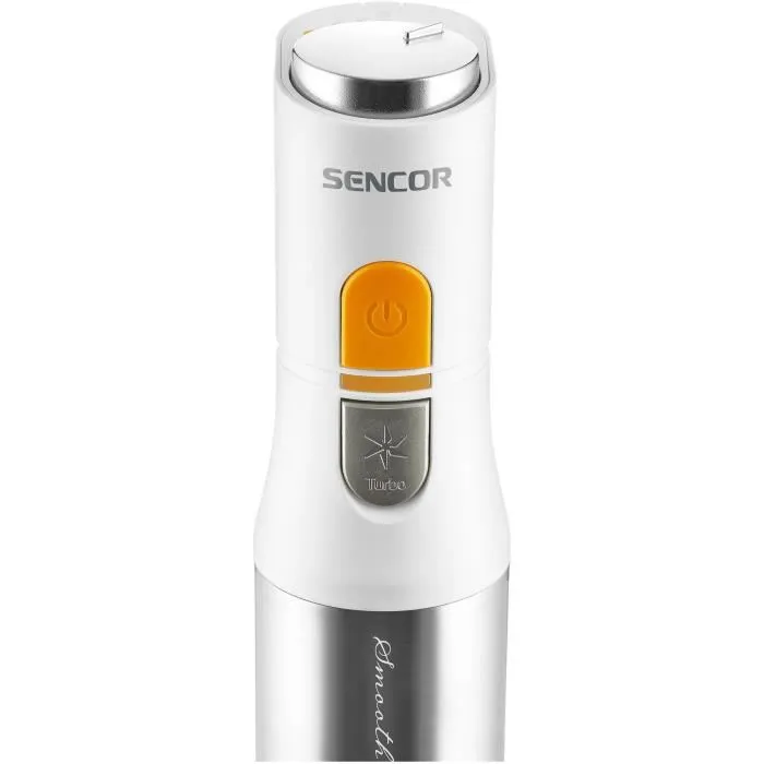 Sencor Mixeur plongeant 5 en 1 SHB 6301WH, 1200 W, Blanc