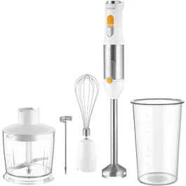 Sencor Mixeur plongeant 5 en 1 SHB 6301WH, 1200 W, Blanc