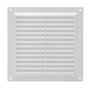 WOLFPACK LINEA PROFESIONAL Grille de ventilation en plastique avec maille postérieure 20x20 cm