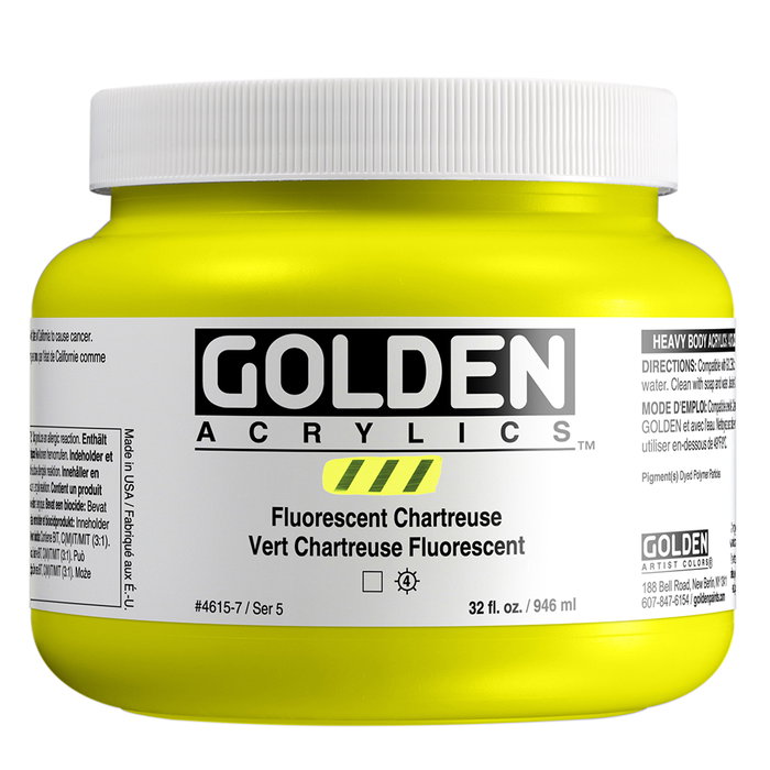 Golden Fluorescente Chartreuse Heavy Body Colores Golden Fluorescente Chartreuse Heavy Body Colores