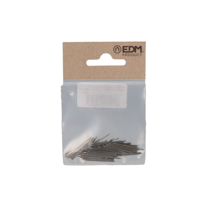 Edm Punta aguja acero para tapeta 2,5 cm, pack 100 uds