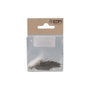 Edm Punta aguja acero para tapeta 2,5 cm, pack 100 uds