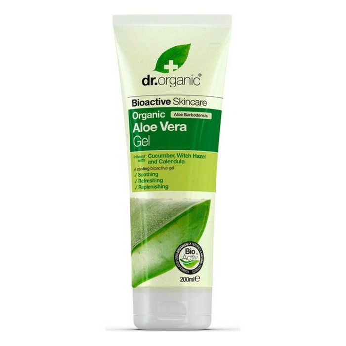 Dr. Organic Gel d'Aloe Vera organique au concombre et calendula, 200 ml