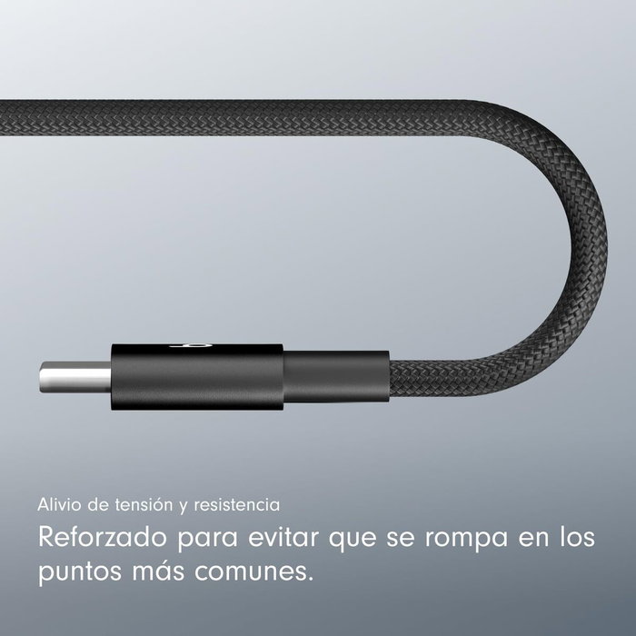 Câble USB-C vers USB-C Apple MEQ94ZM/A Noir Câble USB-C vers USB-C Apple MEQ94ZM/A Noir