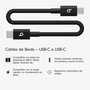 Câble USB-C vers USB-C Apple MEQ94ZM/A Noir