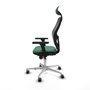 Piqueras y Crespo Chaise de Bureau Jorquera 3D086G1 Vert émeraude