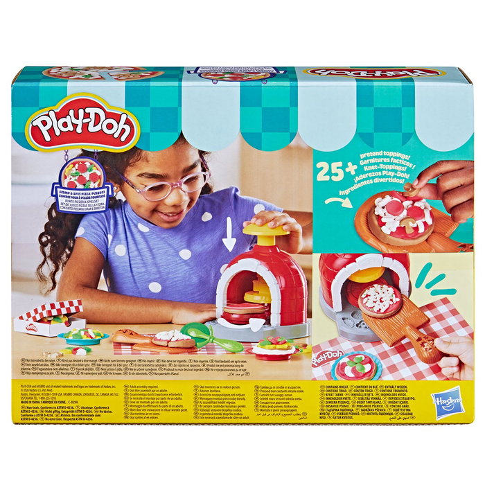 Play-Doh Hôte à Pizza Refresh G2921 - Jeu de Pâtisserie avec Accessoires pour Enfants +3 Ans