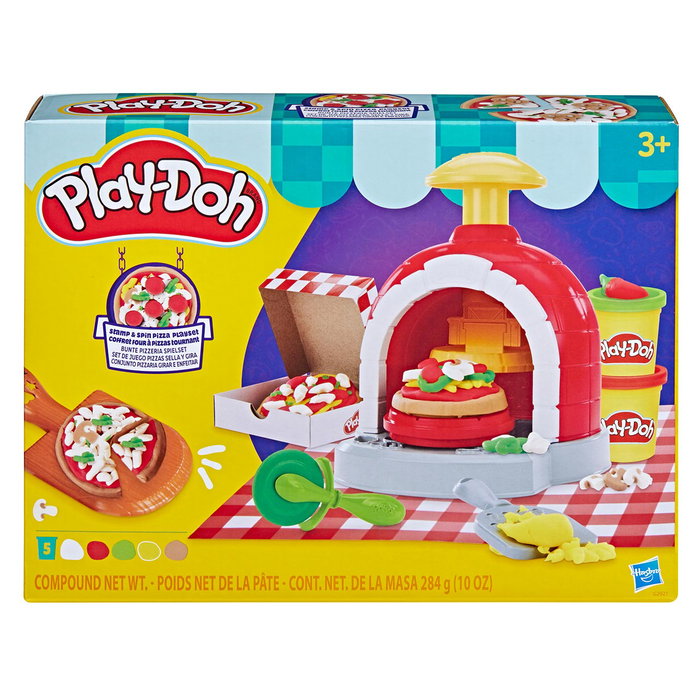 Play-Doh Hôte à Pizza Refresh G2921 - Jeu de Pâtisserie avec Accessoires pour Enfants +3 Ans
