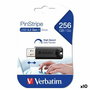 Clé USB Verbatim PINSTRIPE Noir 256 GB (10 Unités)