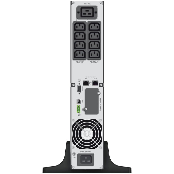 PowerWalker VI 3000RT LCD - 3000VA/2700W Rack & Tower Noir