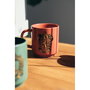 ERIK - Set de 4 tasses Harry Potter 300ml - Porcelaine - Lavable au lave-vaisselle et micro-ondes - 9 cm de hauteur