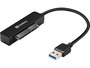 Sandberg Câble Adaptateur USB 3.0 vers SATA pour Disque Dur Externe 2,5" - Transfert Haute Vitesse jusqu'à 5 Gbit/s