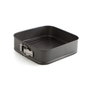 Quid Moule Carré Démontable Acier Pintado Sweet Grey 24 cm (12 Unités)