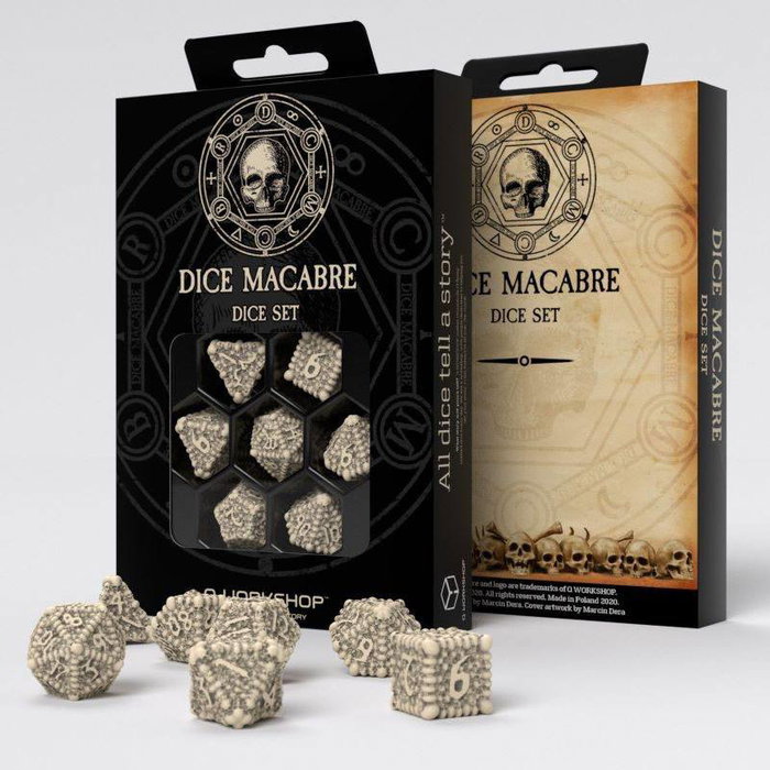 Dice Macabre pack dés Power of the Underworld (7) Dice Macabre pack dés Power of the Underworld (7)