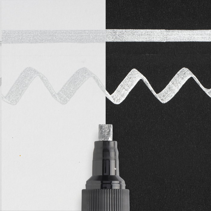 Sakura Pen-Touch Calligrapher Medio Plata Sakura Pen-Touch Calligrapher Medio Plata