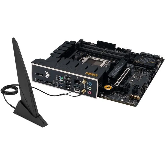 ASUS TUF GAMING B650M-E WiFi - Carte mère micro ATX AMD B650 Socket AM5 pour Ryzen 7000 - DDR5, Wi-Fi 6, 2.5 Gb Ethernet