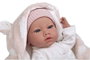 Muñecas Arias Muñeca Elegance Aria Rosa 38 cm - Poupée poids avec corps en vinyle et couverture - Fille