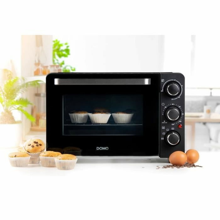 Domo Mini four électrique DO807GO - 20 L - Noir Domo Mini four électrique DO807GO - 20 L - Noir